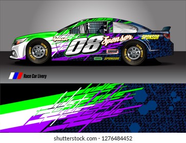car decal vector design. abstract background for vehicle vinyl wrap