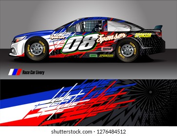 car decal vector design. abstract background for vehicle vinyl wrap