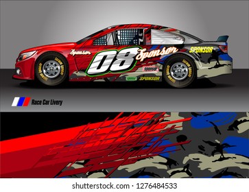 car decal vector design. abstract background for vehicle vinyl wrap