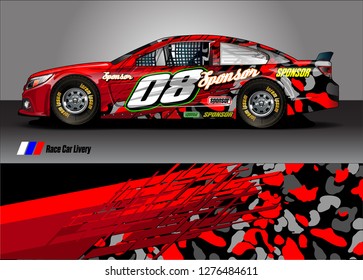 car decal vector design. abstract background for vehicle vinyl wrap