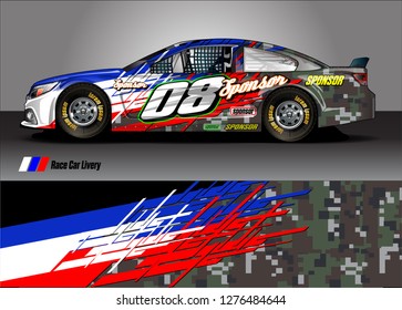 car decal vector design. abstract background for vehicle vinyl wrap