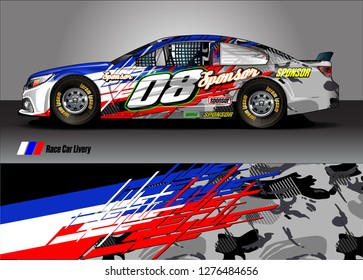 car decal vector design. abstract background for vehicle vinyl wrap