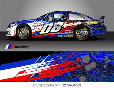 car decal vector design. abstract background for vehicle vinyl wrap