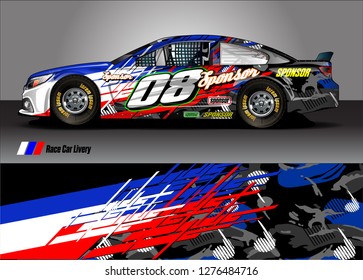 car decal vector design. abstract background for vehicle vinyl wrap