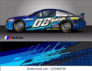car decal vector design. abstract background for vehicle vinyl wrap