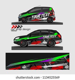 Car decal vector. modern abstract stripe background designs for branding and vehicle vinyl wrap 

