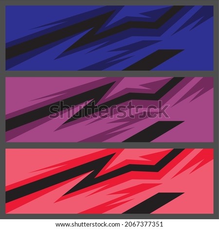 car decal warp design vector	