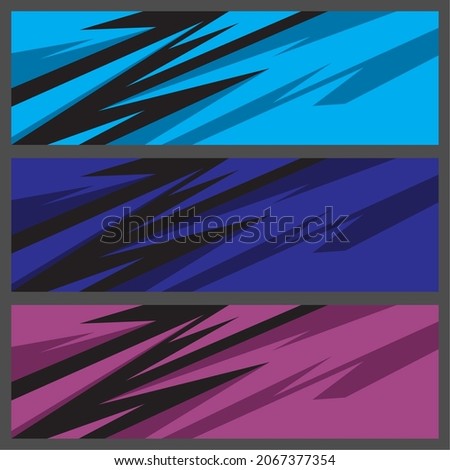 car decal warp design vector	