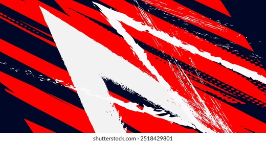 Car decal wrap design. Geometric grey blue pattern vector illustration