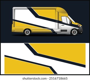 car decal wrap design  racing  car 