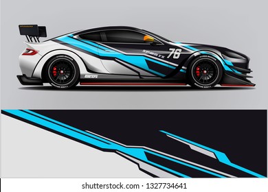 Car Wrap Graphic Racing Abstract Background Stock Vector (Royalty Free ...