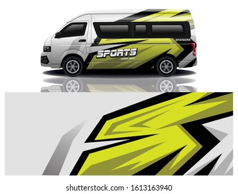 car decal wrap design vector
