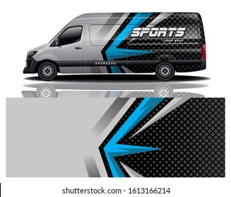 car decal wrap design vector