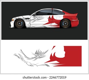 Vector de diseño de ajuste de calcomanías