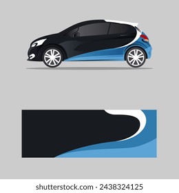 Autoaufkleber Wrap Design Vektor