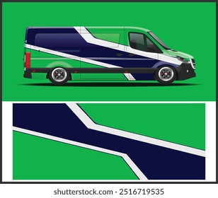 Car decal wrap design vector for Racing Car wrap graphics