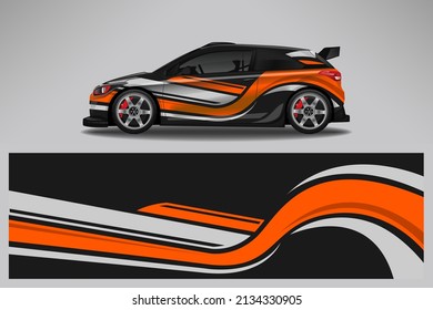 Diseño de lienzo de cierre de coches. Fondo gráfico de carreras de línea abstracta Diseño vectorial para vehículo, coche de carreras, rally, camuflaje de rivalidad de aventura.