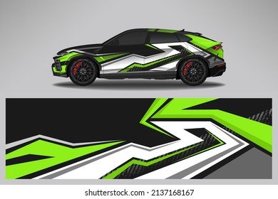 Diseño de lienzo de cierre de coches. Fondo gráfico de carreras de línea abstracta Diseño vectorial para vehículo, coche de carreras, rally, camuflaje de rivalidad de aventura.