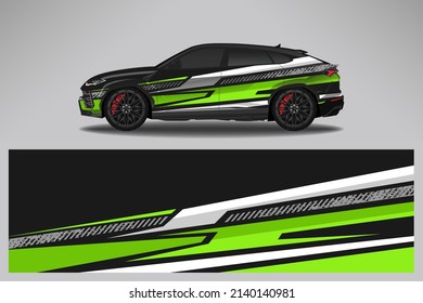 Diseño de lienzo de cierre de coches. Fondo gráfico de carreras de línea abstracta Diseño vectorial para vehículo, coche de carreras, rally, camuflaje de rivalidad de aventura.
