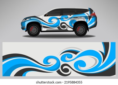 Diseño de lienzo de cierre de coches. Fondo gráfico de carreras de línea abstracta Diseño vectorial para vehículo, coche de carreras, rally, camuflaje de rivalidad de aventura.