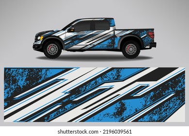 Car Decal Wrap Livery Design Graphic Stock Vector (royalty Free 