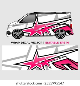 Car decal wrap sticker collection