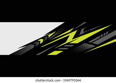 Car decal wrap stripe Vector design