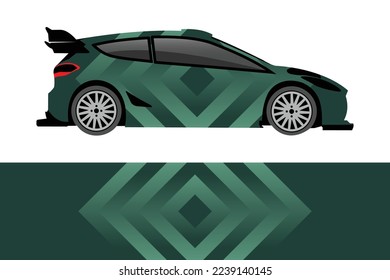 Diseño de vectores de bandas de ajuste de decantación de coches