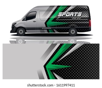 Car Decal Wrap Vector Design 