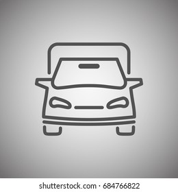 Car delivery icon