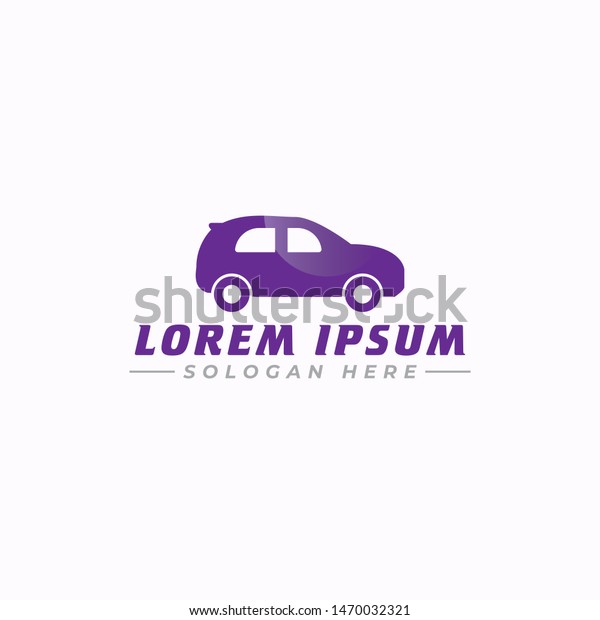 Car/ car delivery logo design template for use\
any purpose