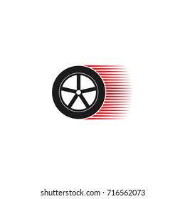 Car delivery logo for design. Vector illustration