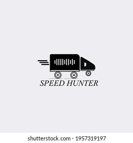 Car delivery logo Royalty Vector