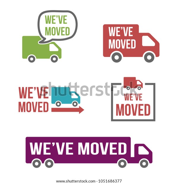 car delivery shipping express moved logo icon
vector template