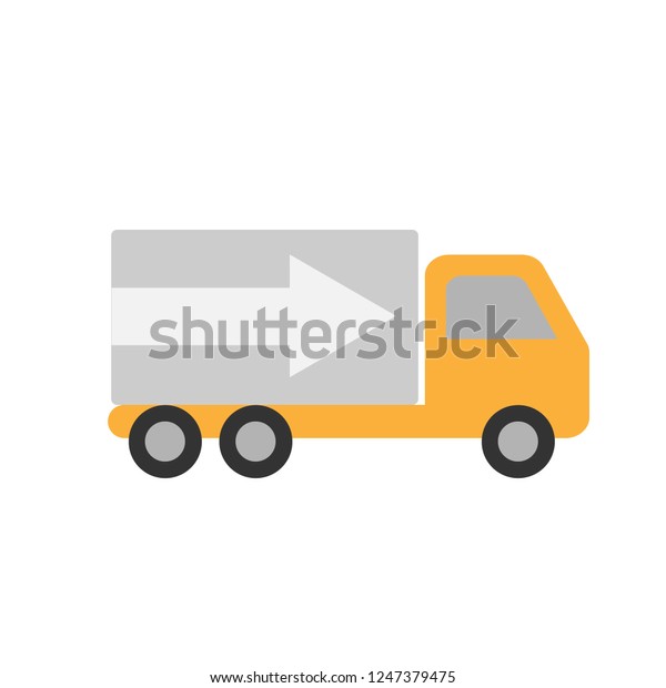 car delivery shipping\
flat vector icon