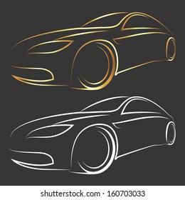 car design for business, vector