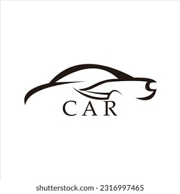 Car Design To Company Vector Logo 