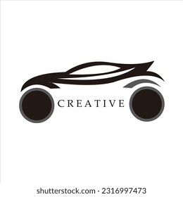 Car Design To Company Vector Logo 