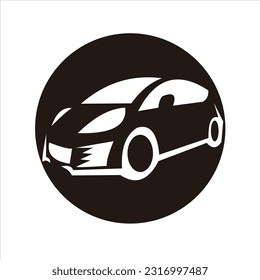 Diseño Del Coche Con El Logotipo De Vector De La Compañía 