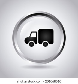 car design over gray background vector illustration