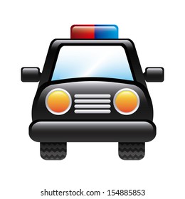 car design over white background vector illustration