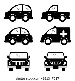 car design over white background vector illustration 
