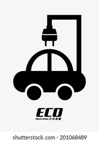 car design over white background vector illustration
