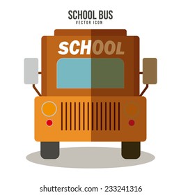 Car design over white background, vector illustration.