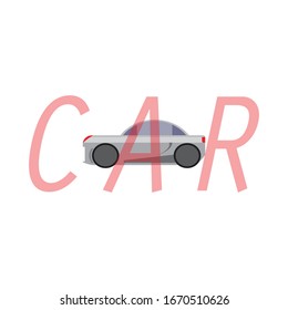 car design vector icon object