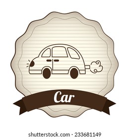 car design , vector illustration