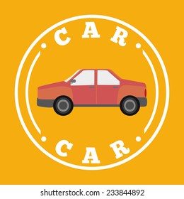 car design , vector illustration