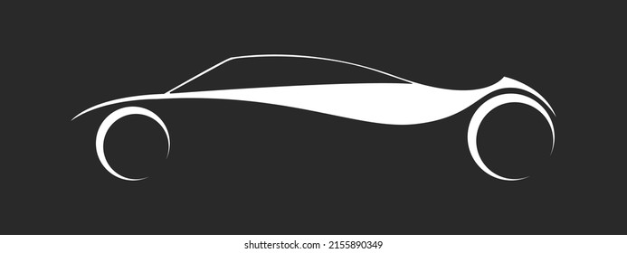 Diseño de coches vectorial arte moderno