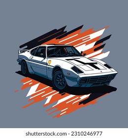 Car  designs fir t shirts vector illustration