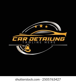 car detailing logo design, auto car logo